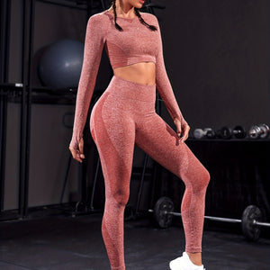 Look & Feel Your Best with This 2-Piece Yoga Workout Suit for Women!.