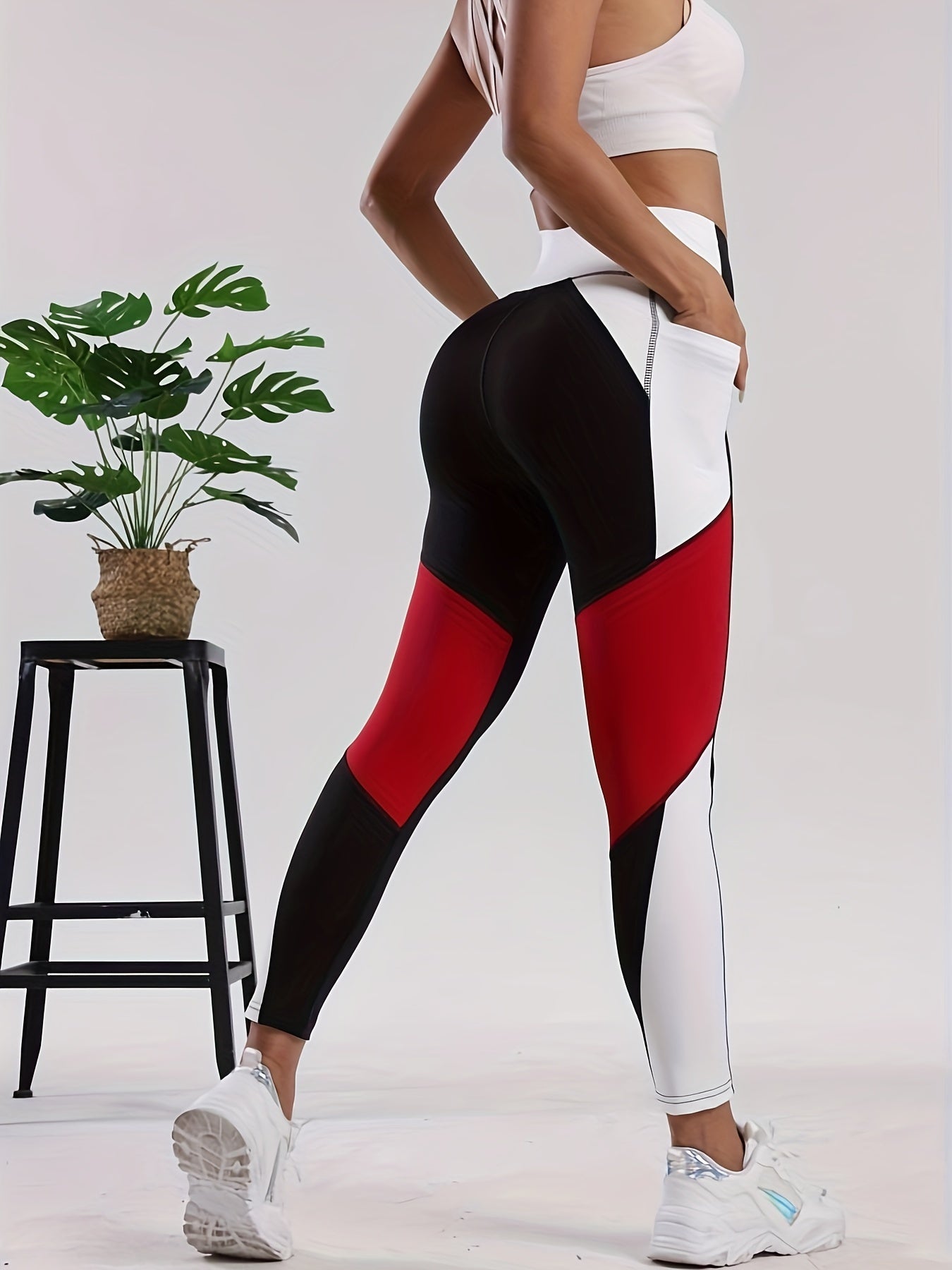 Ultimate Comfort and Style: Women's High Waist Yoga Pants with Pockets - Perfect for Any Workout!.