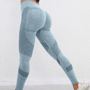 Butt Lifting Comfortable Workouts Leggings, High Elastic Quick-Drying Sports Yoga Leggings, Women's Activewear.