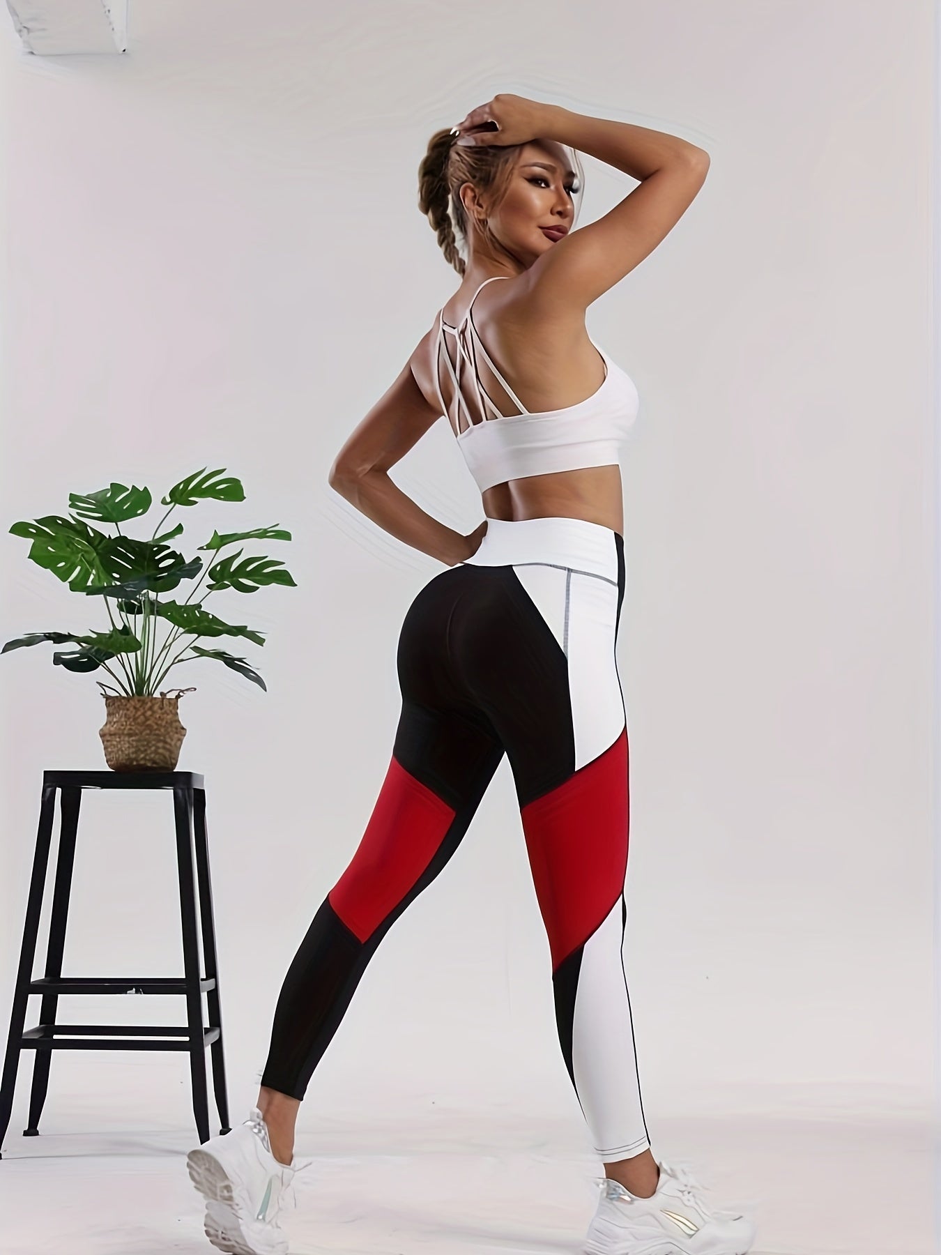 Ultimate Comfort and Style: Women's High Waist Yoga Pants with Pockets - Perfect for Any Workout!.