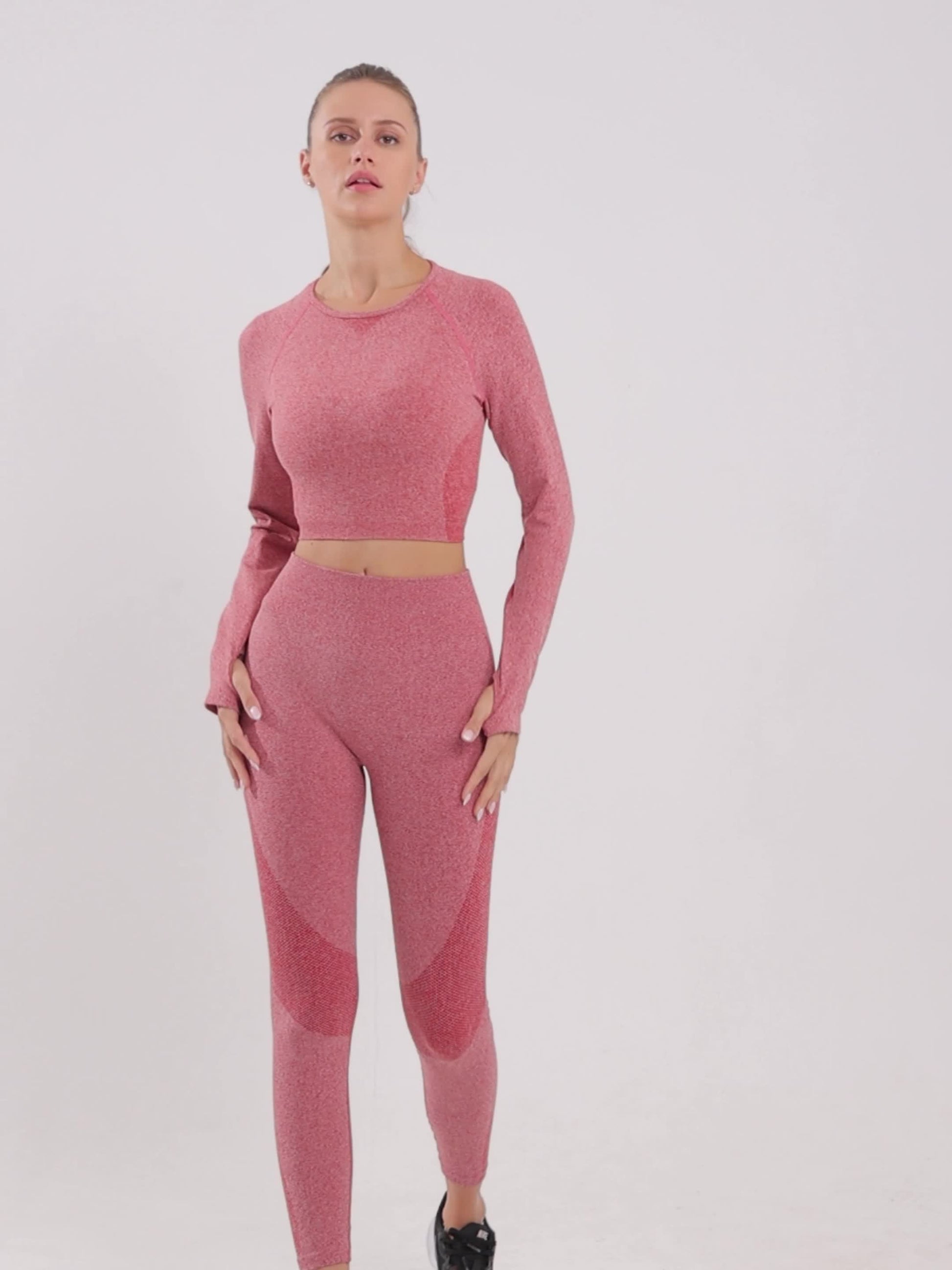 Look & Feel Your Best with This 2-Piece Yoga Workout Suit for Women!.