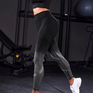 Tie Dye High Waist Tummy Control Fitness Pants, Quick Dry Running Yoga Hip Lifting Sports Leggings, Women's Activewear.