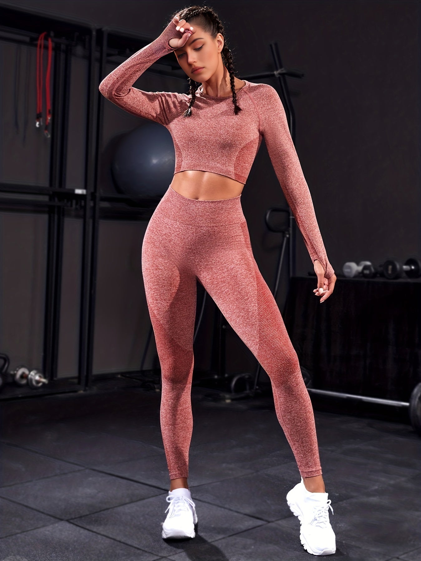 Look & Feel Your Best with This 2-Piece Yoga Workout Suit for Women!.