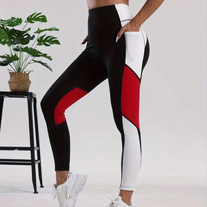 Ultimate Comfort and Style: Women's High Waist Yoga Pants with Pockets - Perfect for Any Workout!.